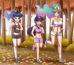 Running with the Princesses by johnjoseco