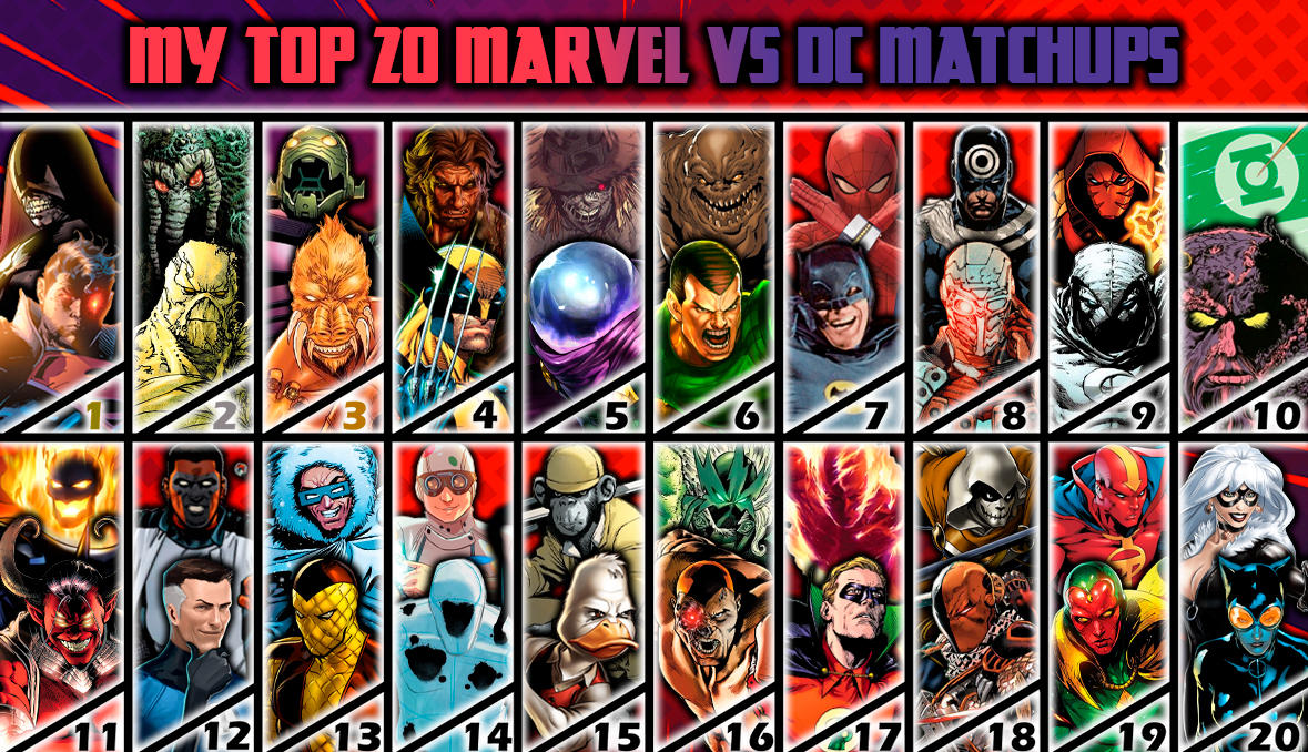 Marvel vs DC by ShinyOptimus224 on DeviantArt