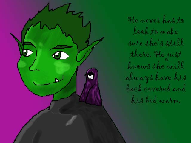 Beastboy's Shoulder Angel