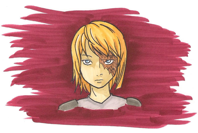Mello Drawing Mello from Death Note, in color by LisaBanner on DeviantArt