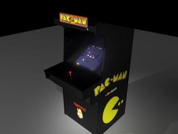 Pac-Man Arcade Machine by AnimatorFox on DeviantArt