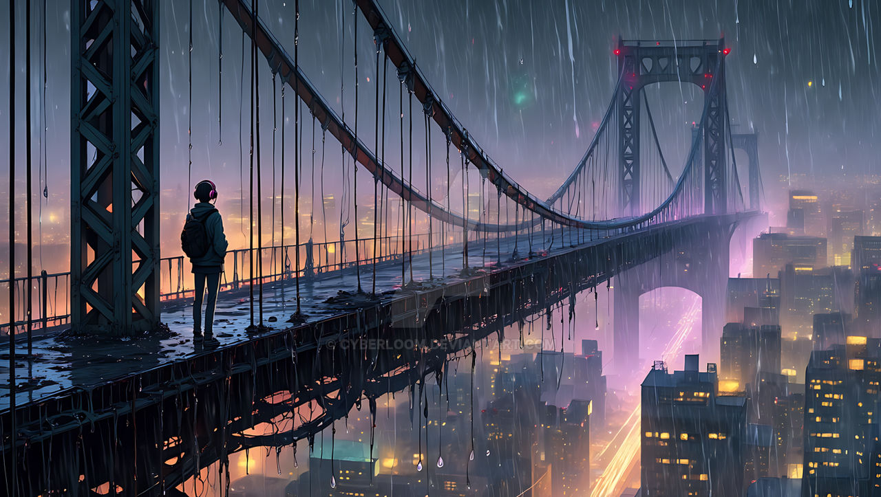 Bridge 4 Rlain Bridge to Nowhere and Rain by CyberLoom on DeviantArt