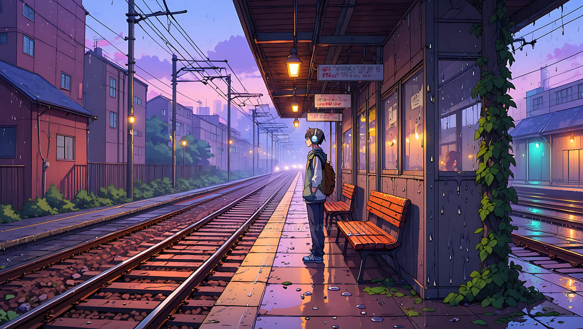 The Old Train Platform in the City Heart by CyberLoom on DeviantArt The Old Train Platform in the City Heart by CyberLoom on DeviantArt