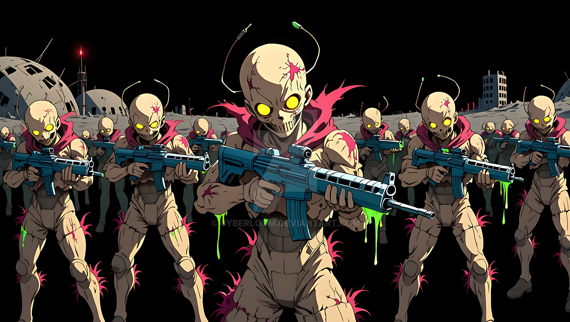 Apocalyptic Zombie Colt Python Zombie Apocalypse Art (269) by CyberLoom on DeviantArt