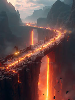 Futuristic Neon Square