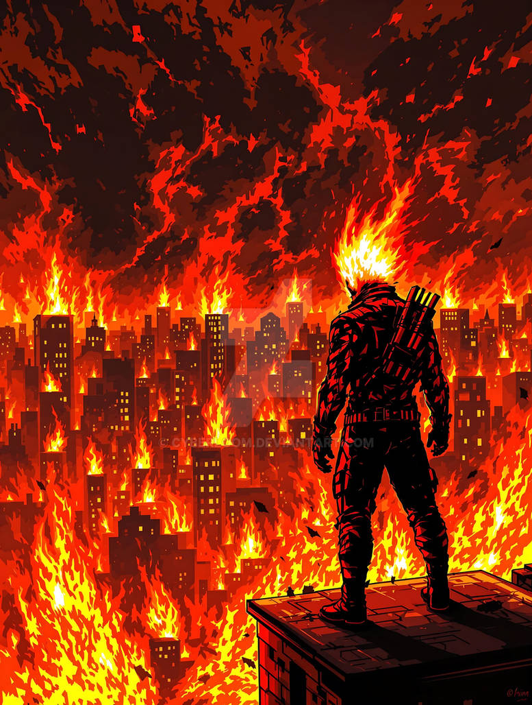 Inferno Rider Drawing Ghost Rider Bike Inferno by CyberLoom on DeviantArt