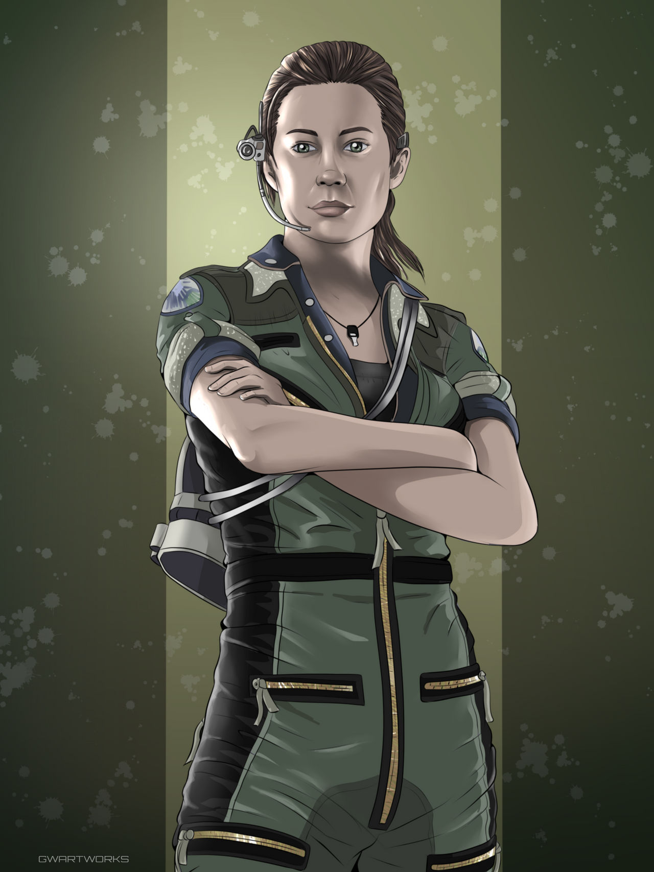 Amanda Ripley (Alien: Isolation) by LoneGhostWolf88 on DeviantArt