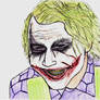The Joker Close up (in color)