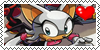 Rouge The Bat, stamp