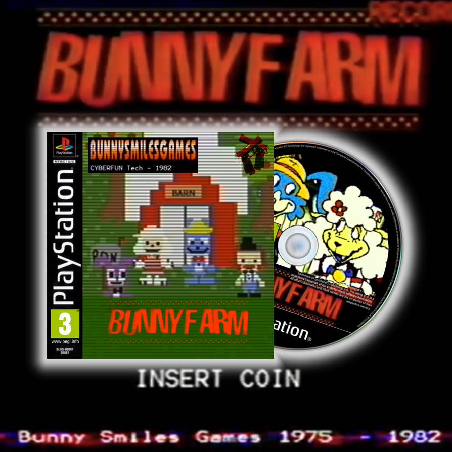 The Walten Files Bunny Farm PS1 Cover Art by LUNXTICMXNE on DeviantArt
