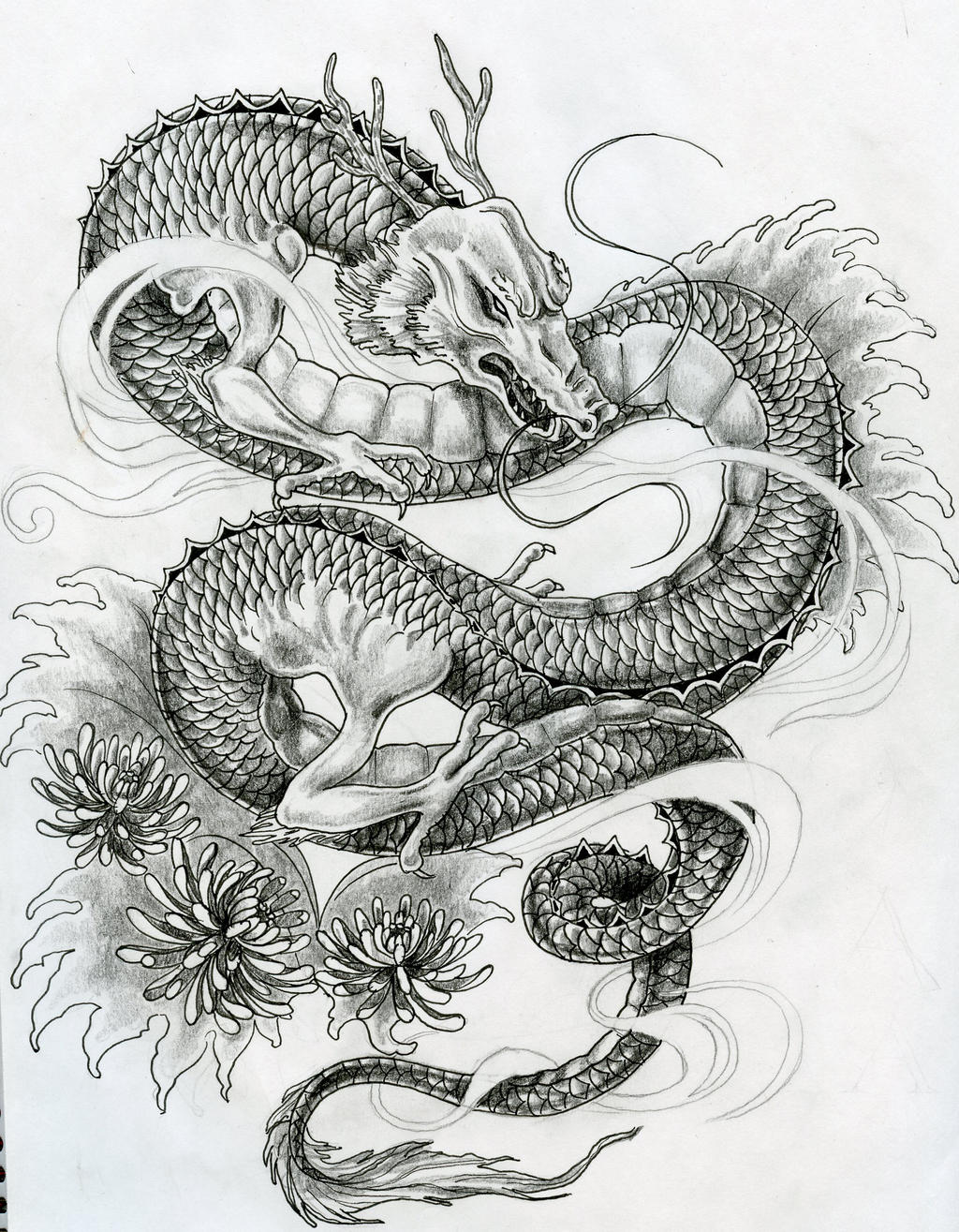 Japanese Dragon Tattoo Design By Zakariaseatworld On Deviantart Japanese Dragon Tattoo Design By Zakariaseatworld On Deviantart