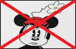 Anti Minnie Mouse Stamp by PetitAnge2