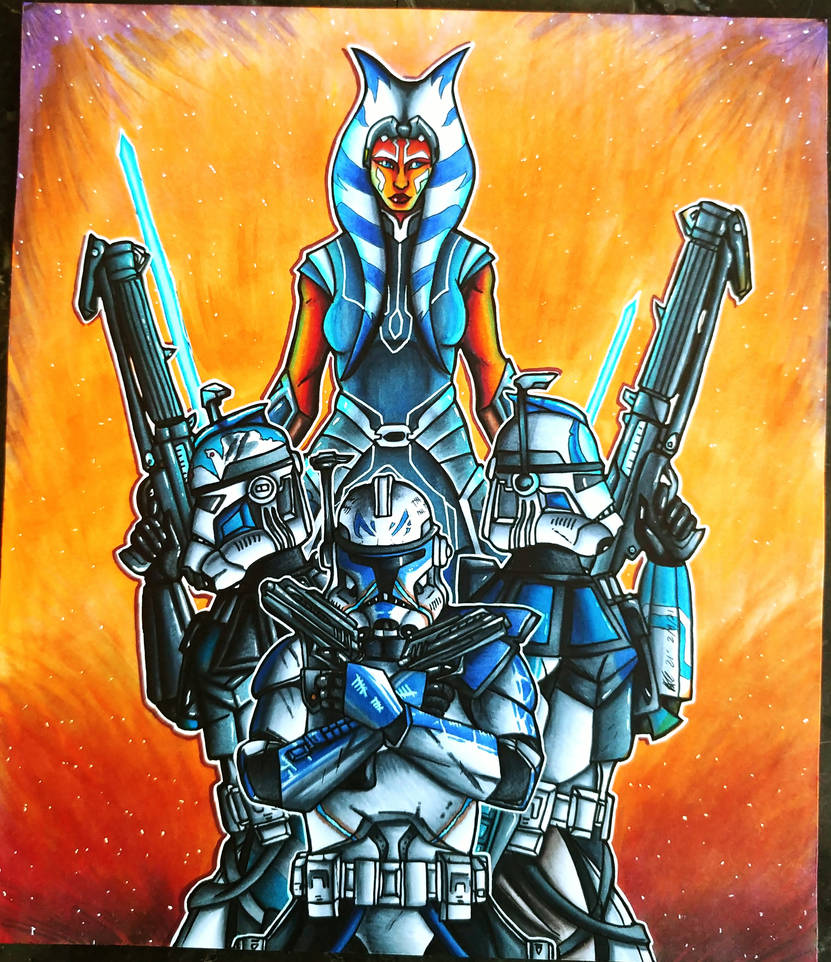 Tano Rider Tano's Troopers by PantherCaboose on DeviantArt