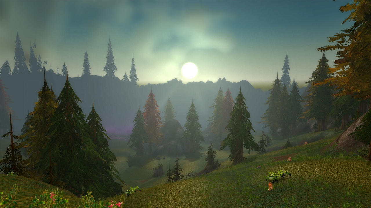 The Hillsbrad Foothills - World of Warcraft by JadumtheLegendary on