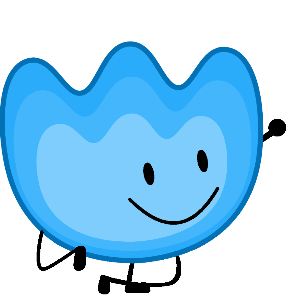 Watery from BFNM (BFDI) by catboy100 on DeviantArt