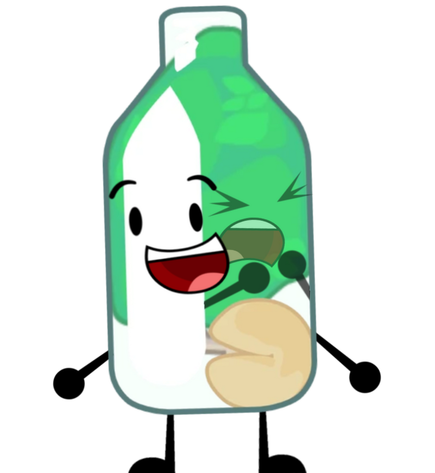 Bottle in BFDI style by catboy100 on DeviantArt
