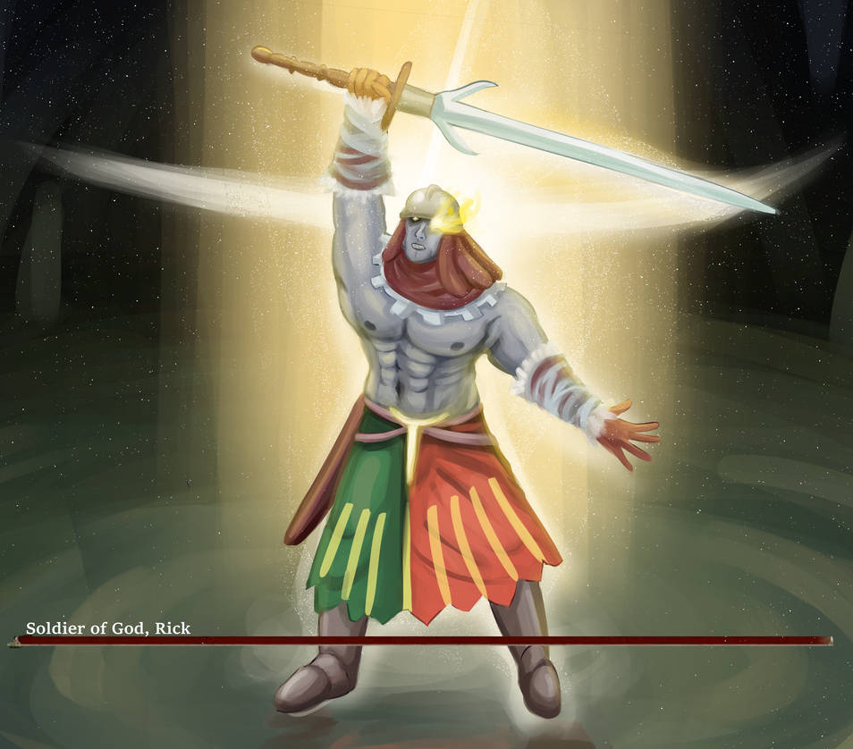 Soldier of God, Rick by ChromeFlames on DeviantArt