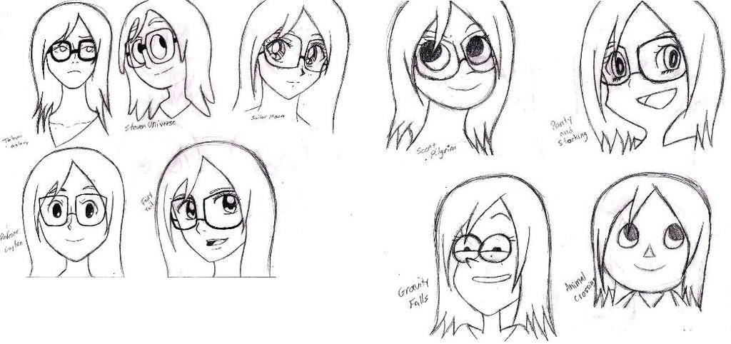More Cartoon Styles by LeftwithThis on DeviantArt