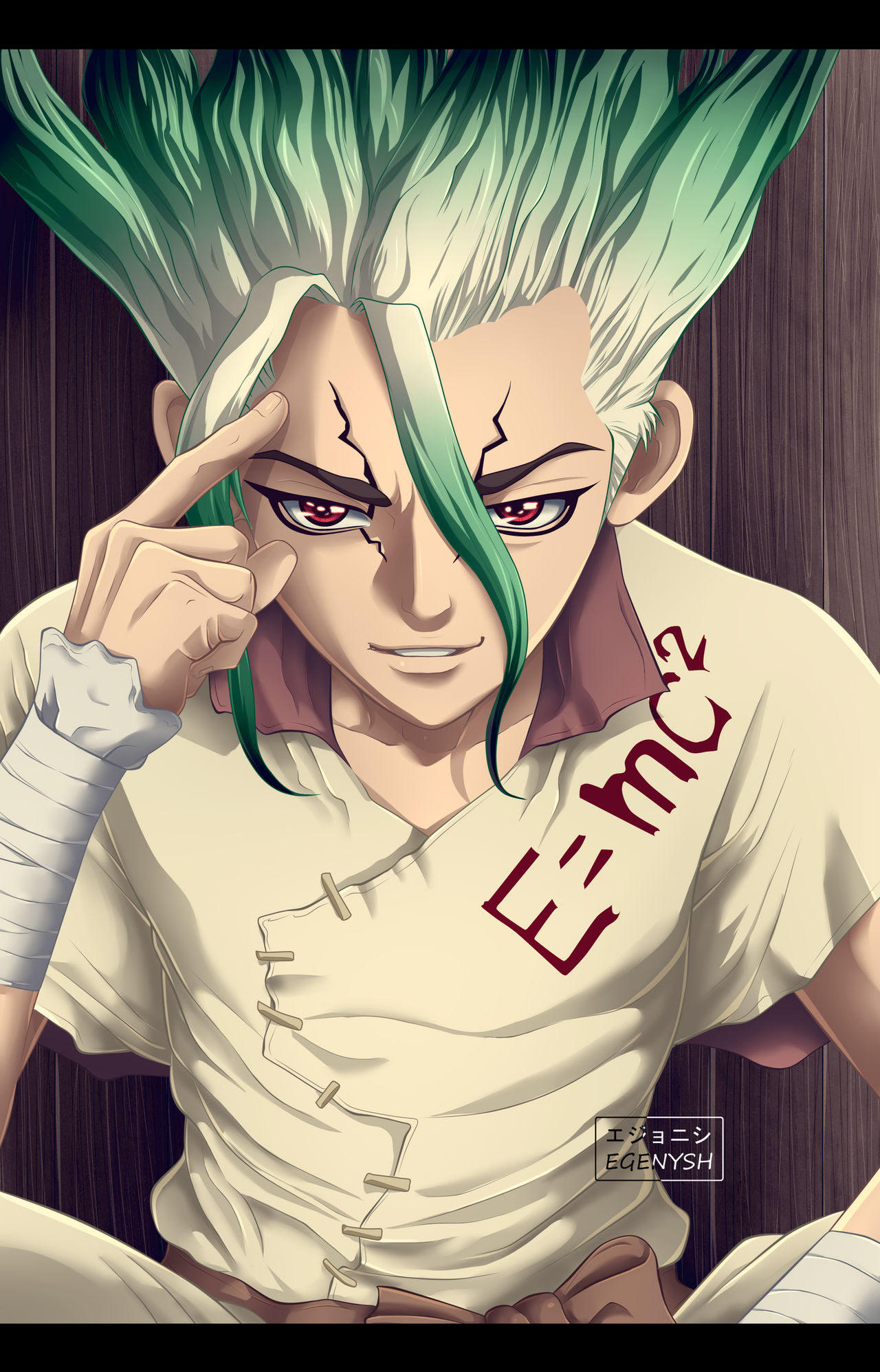 Senku Making Computer Senku by Egenysh on DeviantArt