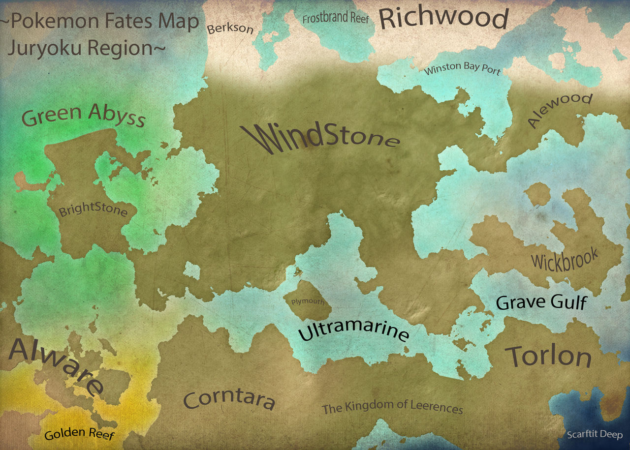 Pokemon Fan Region : r/fakemon