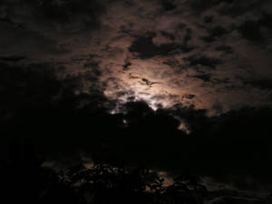 Cloudy Night Sky...