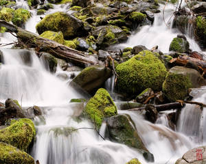 waterfall in color