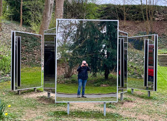 Spiegelmotive in der Natur