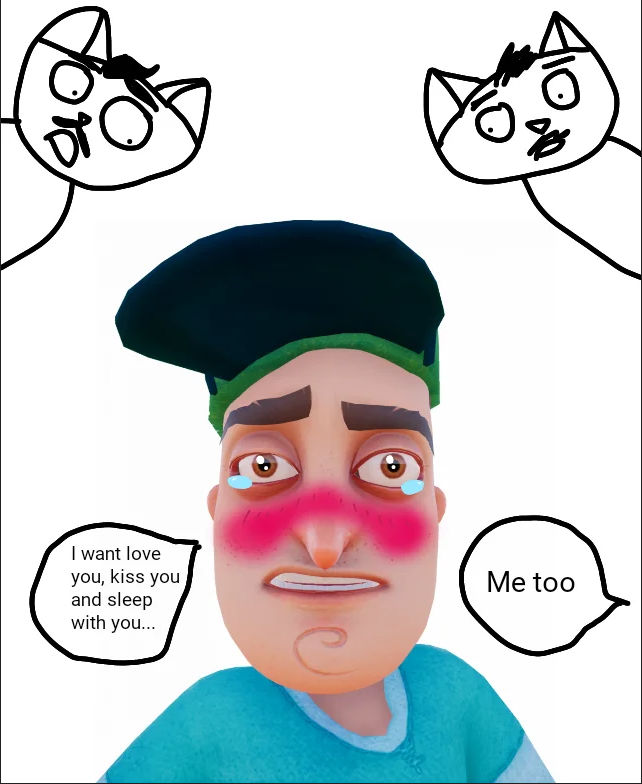 Hello Neighbor Nicky Roth by Whiskascaty on DeviantArt