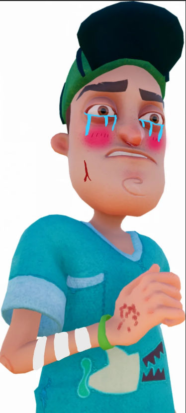 Hello Neighbor Nicky Roth by Whiskascaty on DeviantArt