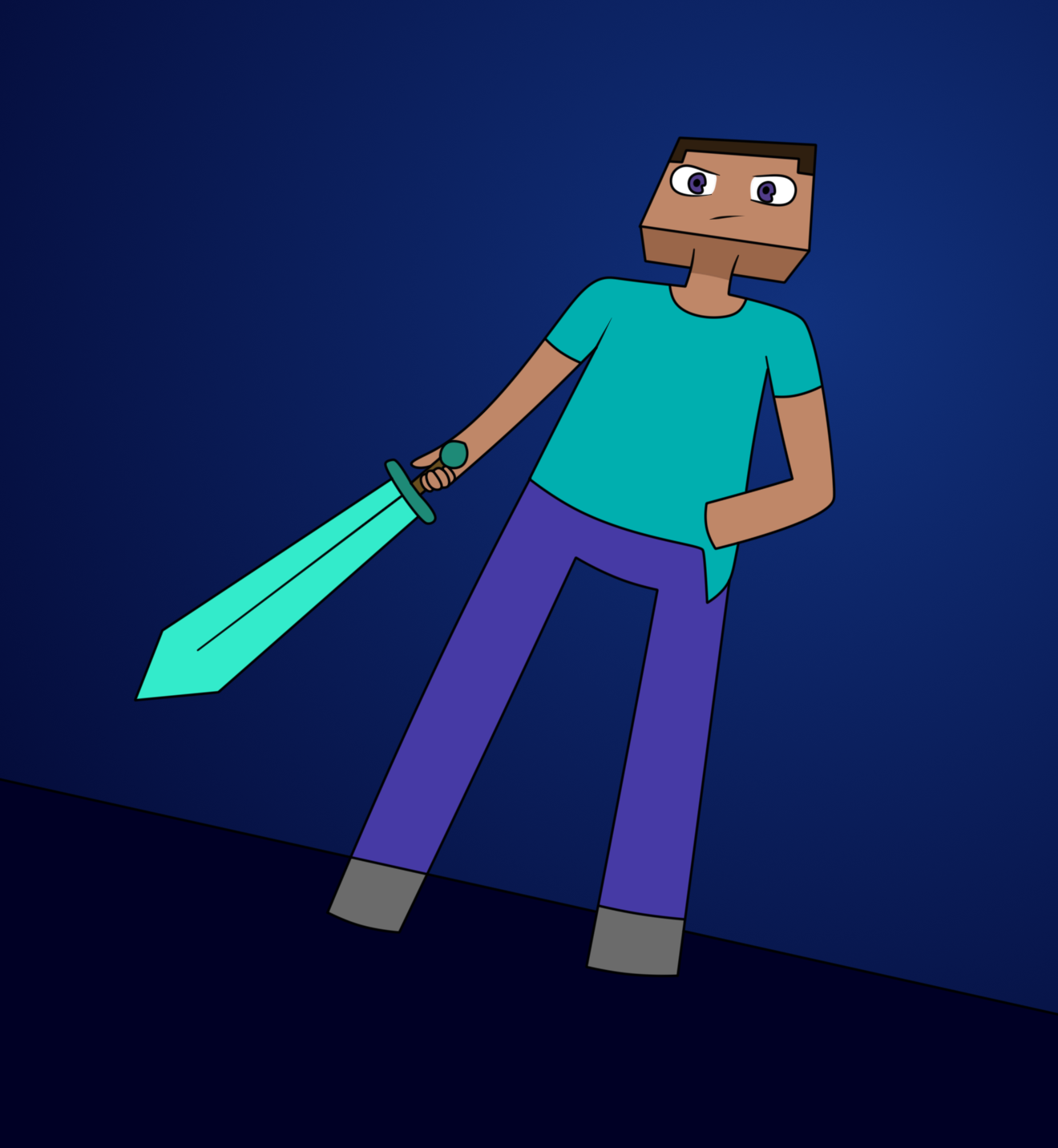 Minecraft Steve Post Minecraft Steve by Whiskascaty on DeviantArt