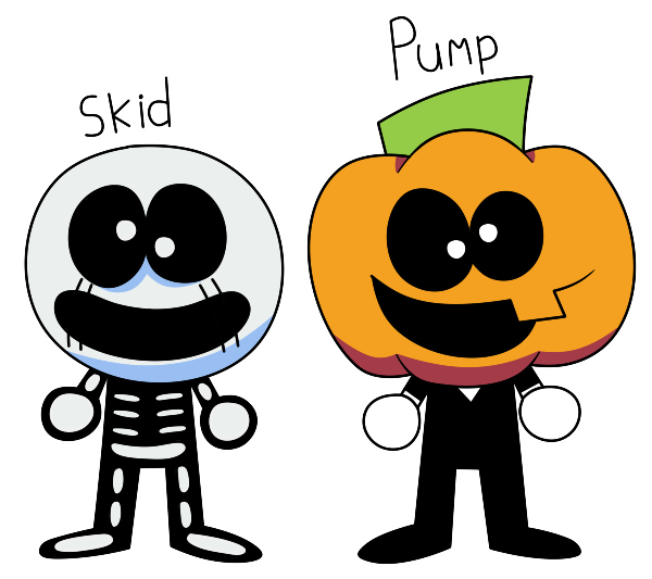 Friday Night Funkin Skid And Pump Spooky Month By Whiskascaty On Deviantart Friday Night Funkin Skid And Pump Spooky Month By Whiskascaty On Deviantart