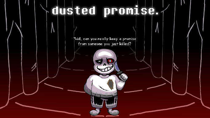 Dusttale promised Sans by BrennoC on DeviantArt