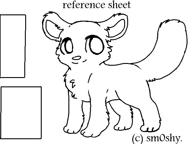 Free Reference Sheet Base by P0CKYY on DeviantArt