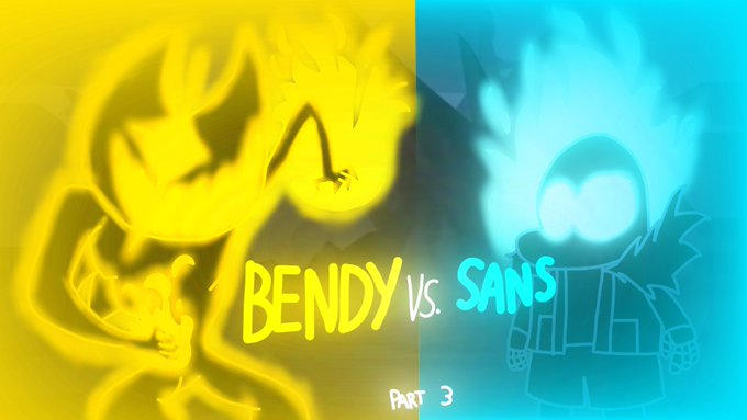 Nightmare Sans vs Nightmare Bendy 6(not Mine) by gabr08briel on DeviantArt