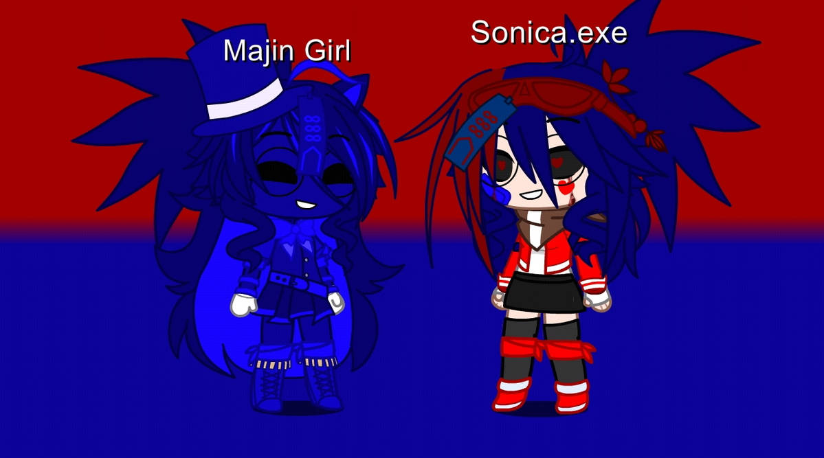 Female Majin Sonic (Sonic.EXE EXEternal  Genderswap) #shorts #sonic #exe 