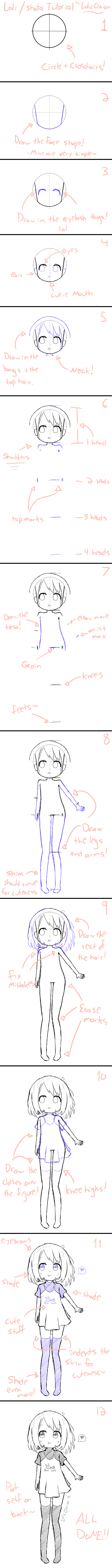 How To Draw A Loli / Shota Tutorial By Loliconion On Deviantart