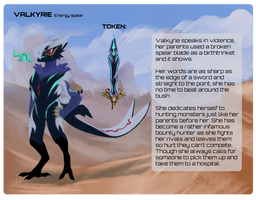 Nebular Nomad MYO Event 2023 - A Valkyrie's spear