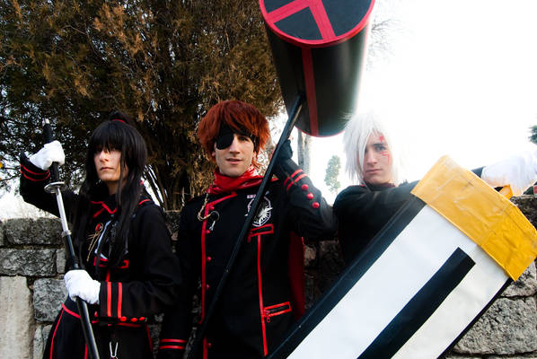 Allen, Lavi and Kanda