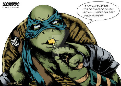 2014MovieTMNT:LEONARDO[Lollipops]