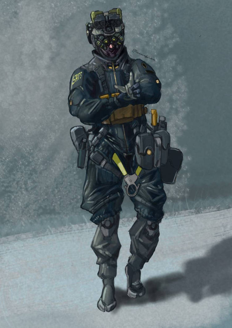 Magic Spec Ops Character Sci fi spec ops (again) by thedrawingbalaclava on DeviantArt