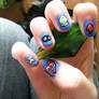 Sims nailart