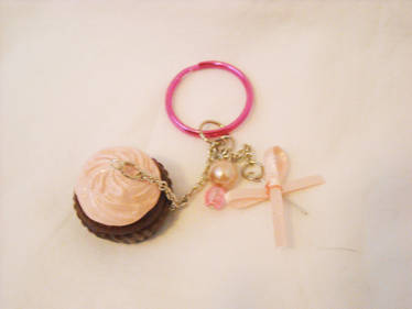 Cupcake Keychain