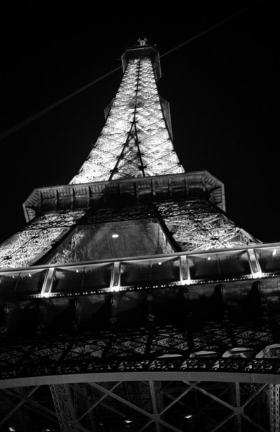 Eiffel Tower at night 1