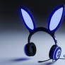 Bunny ear headphones I guess