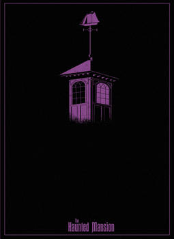 Disneyland Haunted Mansion Attraction Poster