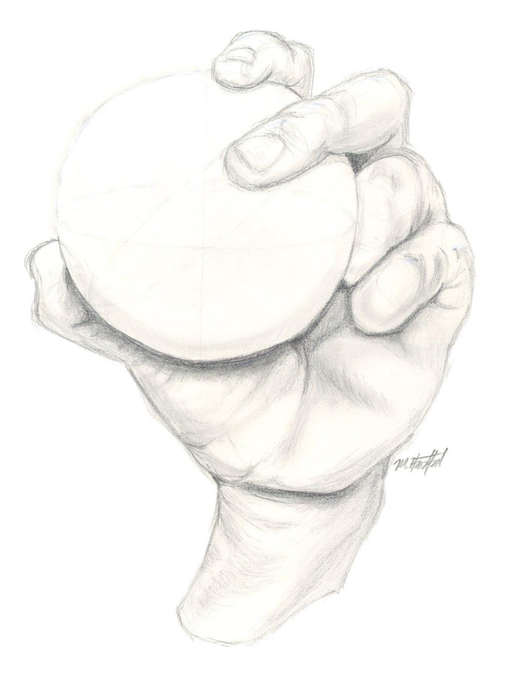 Hand and Globe