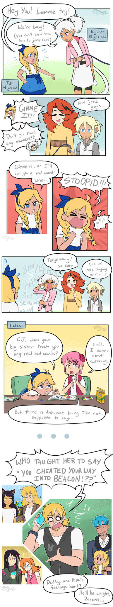 Bad Word Deviantart Bad Words (RWBYNewVentures) by JumpinJammies on DeviantArt