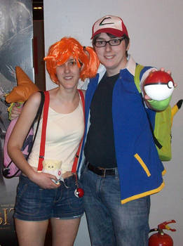 Pokemon Ash and Misty Cosplay