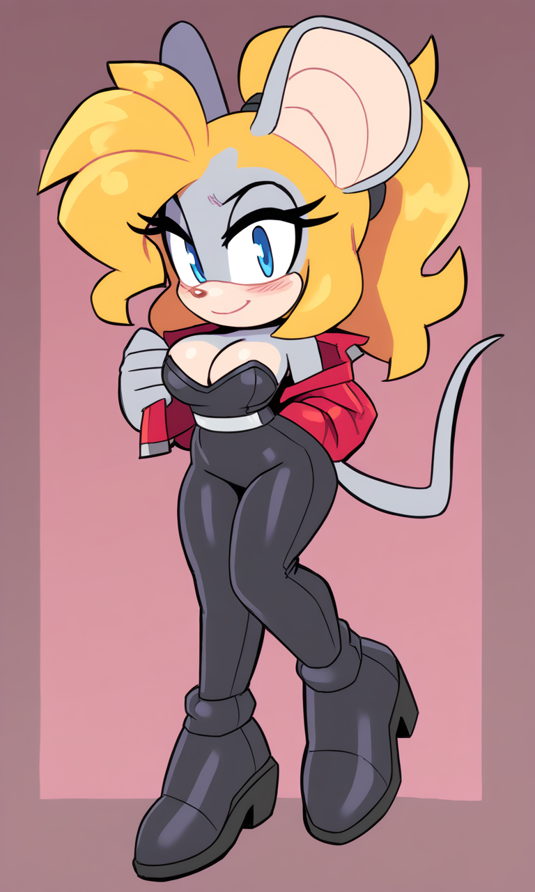 Roxy Mouse roxy the mouse (sonic oc) by anujalikesmice on DeviantArt