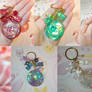 Sailormoon Crystal Make-up Locket Key Chain Charms